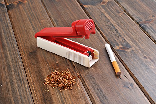 The Khan Outdoor & Lifestyle Company Maquina para entubar Cigarrillos/inyectar Tabaco (11.5cm x 3cm x 4cm), plástico, de Color Amarillo, 5810-02 DE