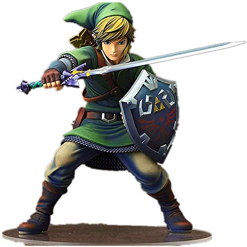 The Legend of Zelda Link Estatua Figura Anime Figura de Acción Modelo de Personaje (20cm) Buenos artículos de decoración