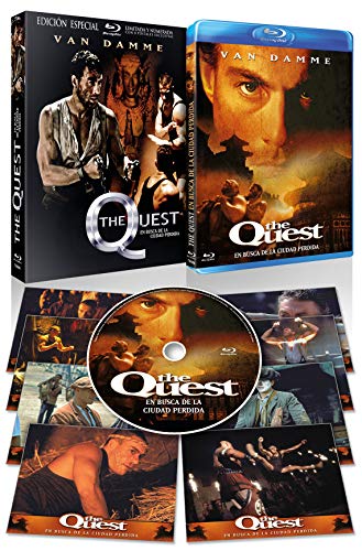 The Quest (En Busca de la Ciudad Perdida) BD 1996 Edición Especial con Funda y 8 Postales [Blu-ray]