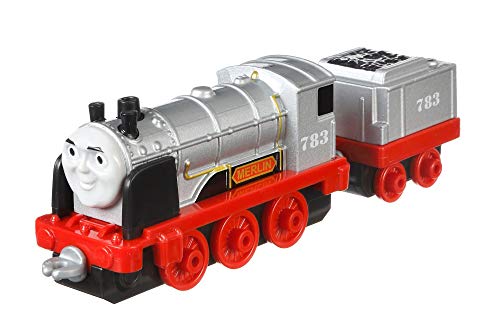 Thomas & Friends- Locomotora Grande Merlin Tren de Juguete, Multicolor, 0 (Mattel DXR59)