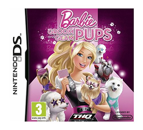 THQ Barbie Groom and Glam Pups, Nintendo DS - Juego (Nintendo DS)