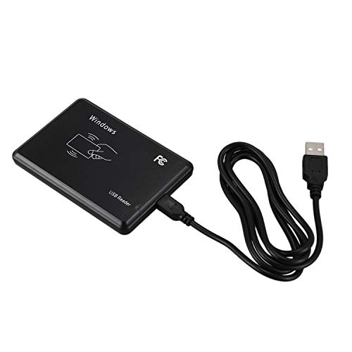 Timagebreze Lector de Tarjetas de identificacion de Ordenador Escritorio USB RFID Lector de Tarjetas sin Contacto Timagebreze Lector de Tarjetas de identificacion de Ordenador Escritorio USB RFID Lector de Tarjetas sin Contacto