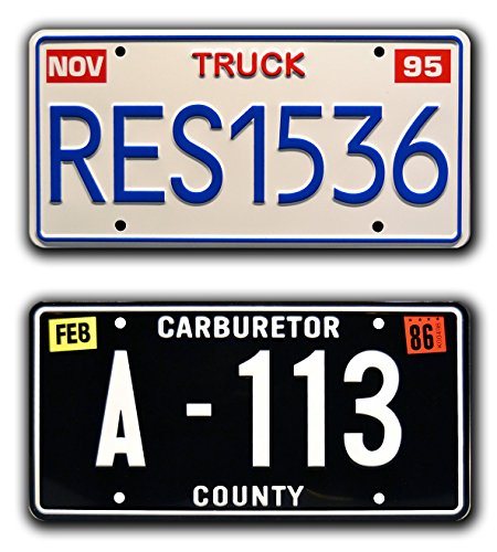 Toy Story + Cars | RES1536 + A-113 | Metal Stamped License Plates
