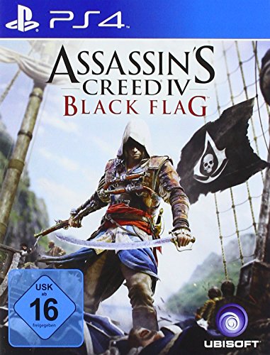 Ubisoft Assassin's Creed 4 Black Flag, PS4 - Juego (PS4, PlayStation 4, Soporte físico, Acción / Aventura, Ubisoft Montreal, Básico)