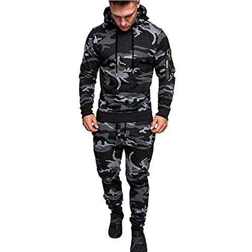 Uniforme de Camuflaje De Las Fuerzas Especiales,Hombre Sudadera con CapuchaY Pantalón Superior con Capucha de Manga Larga Ropa Todoterreno Cremallera Hombre Camisa de Entrenamiento (C) Uniforme de Camuflaje De Las Fuerzas Especiales,Hombre Sudadera con CapuchaY Pantalón Superior con Capucha de Manga Larga Ropa Todoterreno Cremallera Hombre Camisa de Entrenamiento (C)
