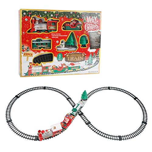 Uyuke Juego de Tren Christmas Classic Collection con Sonido Realista y Luces Juguetes de Navidad
