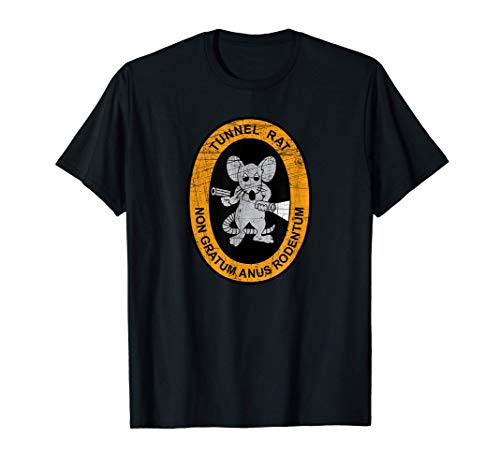 Vietnam Veterano Túnel Rata No Gratum Ano Rodentum Camiseta Vietnam Veterano Túnel Rata No Gratum Ano Rodentum Camiseta