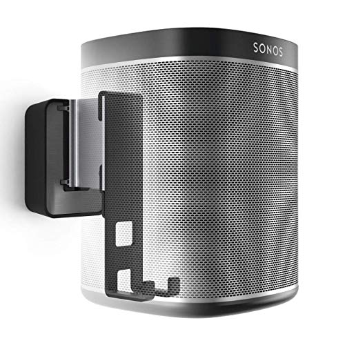 Vogel's Sound 4201, Soporte de pared para Sonos Play 1 (no compatible con Sonos One), Negro