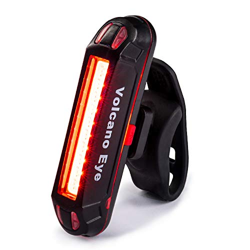 Volcano Eye Luz Trasera para Bici Luz de Seguridad LED Recargable USB Piloto Luz Trasera Impermeable para Ciclismo Súper Brillante Rojo Verde Azul 7 Modos Adecuada para Bici de Carretera Volcano Eye Luz Trasera para Bici Luz de Seguridad LED Recargable USB Piloto Luz Trasera Impermeable para Ciclismo Súper Brillante Rojo Verde Azul 7 Modos Adecuada para Bici de Carretera