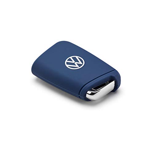 Volkswagen 000087012AN530 - Carcasa para llave (silicona), color azul oscuro
