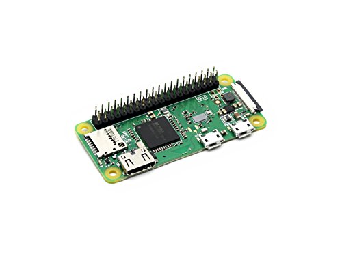Waveshare Raspberry Pi Zero WH The Low-Cost Pared-Down Pi with Built-in WiFi and Bluetooth Pre-soldered GPIO Headers