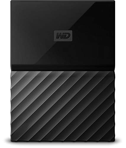 WD My Passport, Disco Duro Externo, USB 3.0, 4TB, Negro