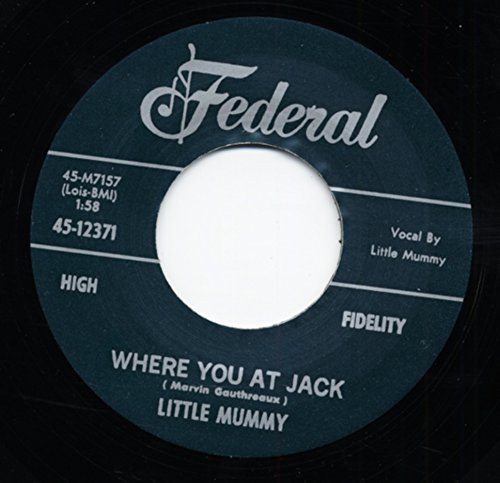 Where You At Jack b-w Oh Baby Please 7inch, 45rpm