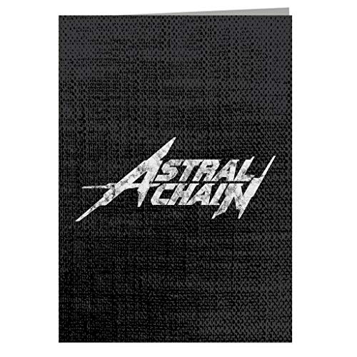 White Logo Astral Chain Greeting Card