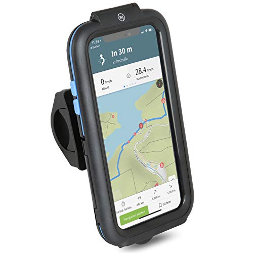 Wicked Chili Tour Case - Funda compatible con iPhone 11 Pro impermeable iPX5 + soporte para bicicleta de montaña para navegación, para exteriores con pantalla táctil y soporte para manillar