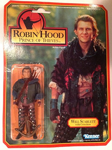 Will Scarlett 1991 Robin Hood Prince of Thieves Action Figure by Kenner
