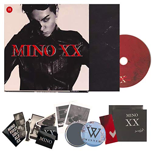 WINNER MINO FIRST SOLO ALBUM - [ XX : " ver.2 ] CD + Booklet + Stickers + Artbook + Polaroid + Bookmark + FREE GIFT / K-POP Sealed