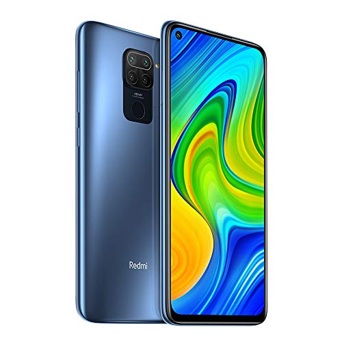 Xiaomi Redmi Note 9 Smartphone,4Gb Ram 128Gb Rom Mobilephone,6.53" Dotdisplay Mtk Helio G85 Procesador 48Mp + 8Mp + 2Mp + 2Mp Ai Quad Camera Hotshot Versión Global(Gris)