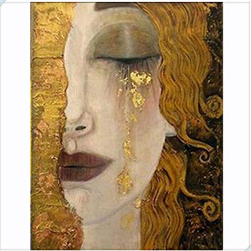 xieshnag Plaza Llena De Diamantes 5D DIY Pintura Diamante Gustav Klimt Bordado De Punto De Cruz Rhinestone Mosaico 24 * 34cm