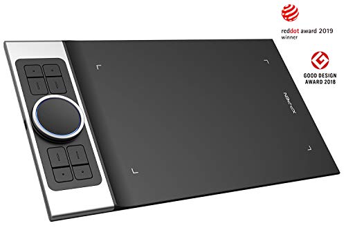 XP-PEN Deco Pro_S Tableta Gráfica de Dibujo Profesional con Lápiz Pasivo de 8192 Niveles a La Presión 9 x 5 Pulgadas con 8 Teclas de Acceso Directo Compatibles para Windows y Mac XP-PEN Deco Pro_S Tableta Gráfica de Dibujo Profesional con Lápiz Pasivo de 8192 Niveles a La Presión 9 x 5 Pulgadas con 8 Teclas de Acceso Directo Compatibles para Windows y Mac