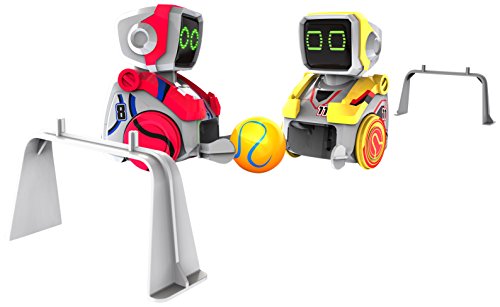 Ycoo by Silverlit Kickabot - Robots de fútbol teledirigidos (15 cm, Juego de 2 Robots – 3 Juegos Disponibles: fútbol, Bowling, Carreras al Aire Libre