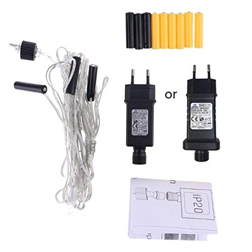 Ydhsja - Adaptador de alimentación para eliminador de batería 3 en 1 AAA AA de 4,5 V Converter EU Ydhsja - Adaptador de alimentación para eliminador de batería 3 en 1 AAA AA de 4,5 V Converter EU