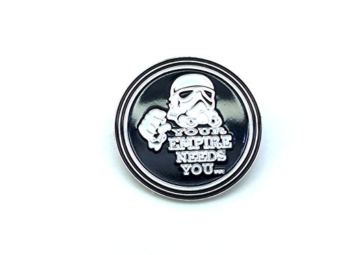 Your Empire Needs You Stormtrooper Star Wars Cosplay Metal Pin Badge