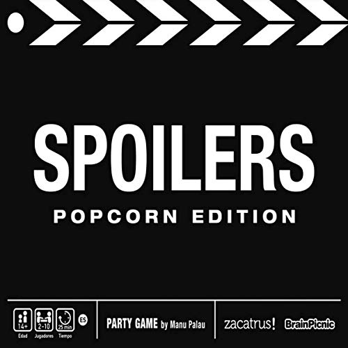 Zacatrus!- Spoilers: Popcorn Edition Juego de Mesa, Color nego y Blanco (ZAC031)