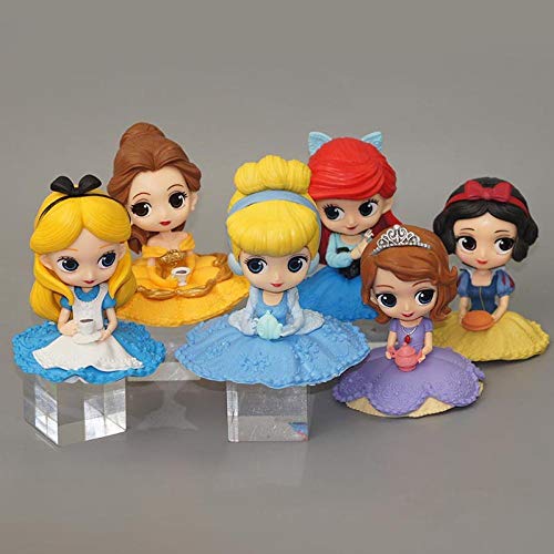 zdfgv Muñecas de Princesa Sirena Aurore PVC Anime Dolls Figuras de colección Modelo 9.3 * 7.8cm-4-no_Box