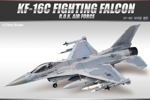[12418] Academy Plastic Modelismo Aeromodelismo 1/72 KF-16C FIGHTING FALCON R.O.K. AIR FORCE