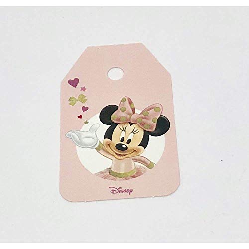16Pz Disney Minnie Bailarina Etiquetas Placa 7x4 cm Tarjeta Detalle