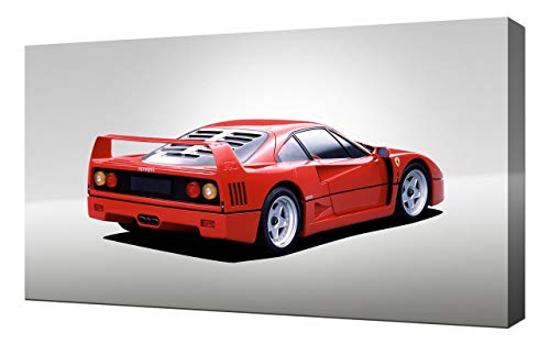 1987-Ferrari-F40-V2-1080 - Lienzo decorativo