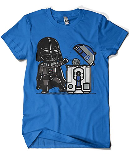 209-Camiseta Robotictrashcan (Donnie) (Azul Royal, XXL.) 209-Camiseta Robotictrashcan (Donnie) (Azul Royal, XXL.)