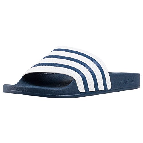 adidas Adilette, Zapatos de playa y piscina Unisex adulto, Azul (Adiblue/White/Adiblue), 46 EU