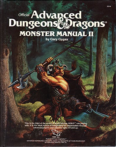 Advanced Dungeons & Dragons Monster Manual: Vol 2