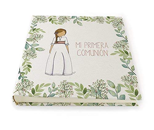 Album de Fotos Comunión para Niños y Niñas | Libro para pegar fotos con distintos diseños | 30 x 30 cm | Recuerdo de comunión