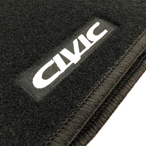 Alfombrillas Honda Civic (2012-2017) a Medida Logo | Rey Alfombrillas® Alfombrillas Honda Civic (2012-2017) a Medida Logo | Rey Alfombrillas®