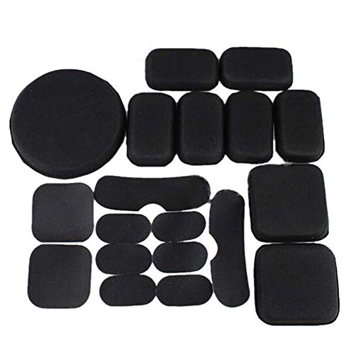 Almohadilla Táctica para Casco, 19 Almohadillas de Espuma EVA, Reduce el Movimiento del Casco y Proporciona una Protección Indolora. Piezas de Recambio de Cascos Tácticos. Almohadilla Táctica para Casco, 19 Almohadillas de Espuma EVA, Reduce el Movimiento del Casco y Proporciona una Protección Indolora. Piezas de Recambio de Cascos Tácticos.