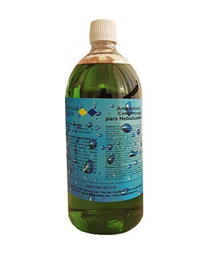 Ambientador nebulizador esencia Fresco. Válida solo para dispensador de aroma con sistema nebulizador. Concentrado 1L Especial para tiendas, locales y centros comerciales Ambientador nebulizador esencia Fresco. Válida solo para dispensador de aroma con sistema nebulizador. Concentrado 1L Especial para tiendas, locales y centros comerciales