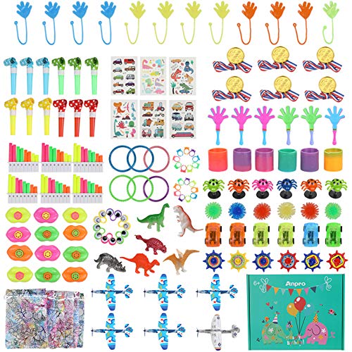Anpro 138PCS Relleno Piñata a Granel, Juguetes Infantil para Fiestas,Fiesta de Cumpleaños para Niños, Bolsa de Regalo,Premios de Aula Anpro 138PCS Relleno Piñata a Granel, Juguetes Infantil para Fiestas,Fiesta de Cumpleaños para Niños, Bolsa de Regalo,Premios de Aula