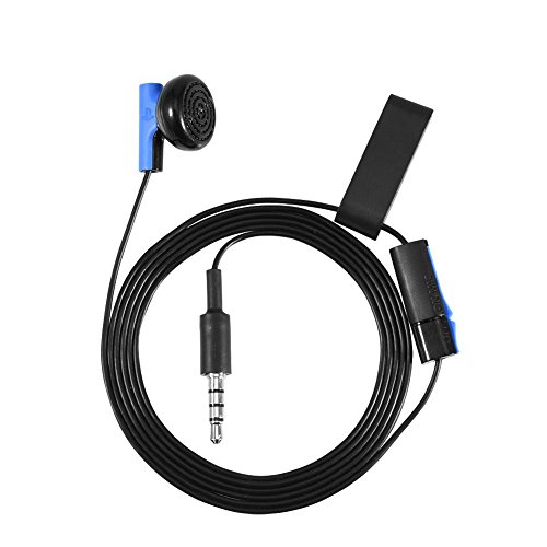 Auriculares, Auriculares Mono para Juegos de 3,5 mm Auriculares con micrófono para Sony Playstation 4 PS4 Controller