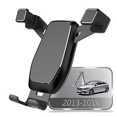 AYADA Soporte Móvil para Mercedes-Benz Clase A W176, Soporte Telefono Nueva Versión Gravedad Auto Lock Estable Fácil de Instalar Hatchback 2013 2014 2015 2016 2017 2018 Accesorios