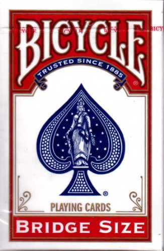Baraja BICYCLE tamaño Bridge - Dorso Rojo (US Playing Card Company)