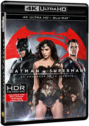 Batman V Superman: El Amanecer De La Justicia 4k Uhd + copia digital [Blu-ray]