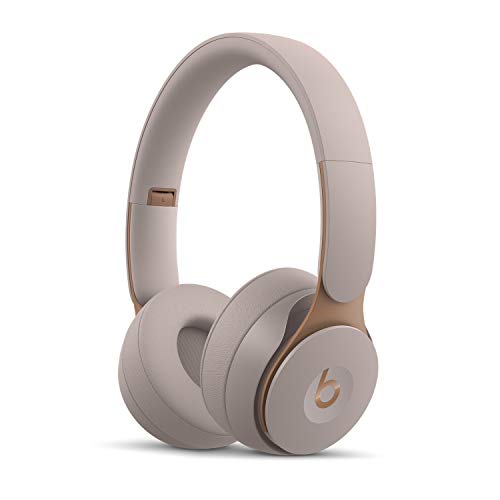 Beats Solo Pro con cancelación de Ruido - Auriculares supraaurales inalámbricos - Chip Apple H1, Bluetooth de Clase 1, 22 Horas de Sonido ininterrumpido - Gris