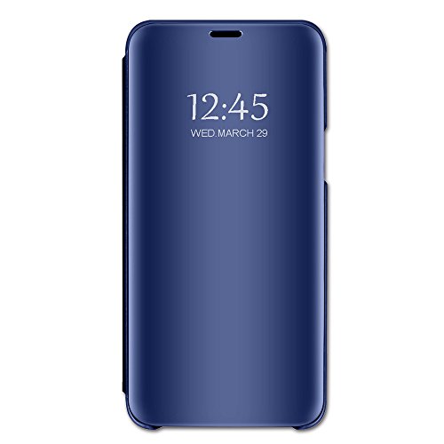 Beryerbi Funda Xiaomi Redmi 5,Carcasa Xiaomi Redmi 5 Plus Espejo Mirror Flip PC Hard Case Ultra Delgada Anti-Scratch Protector Cover Soporte Plegable Caso Duro para Redmi 5/5+ (Azul, Redmi 5) Beryerbi Funda Xiaomi Redmi 5,Carcasa Xiaomi Redmi 5 Plus Espejo Mirror Flip PC Hard Case Ultra Delgada Anti-Scratch Protector Cover Soporte Plegable Caso Duro para Redmi 5/5+ (Azul, Redmi 5)