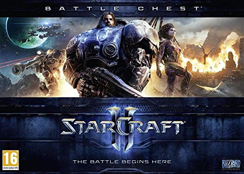 Blizzard StarCraft 2: Battlechest, PC Básico PC Plurilingüe vídeo - Juego (PC, PC, Estrategia, Modo multijugador, T (Teen), Soporte físico)