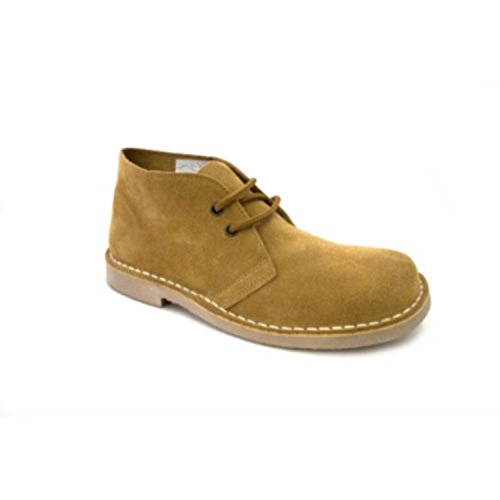 Bota Safari Puntera Ancha Danka en Camel T1512 Talla 41