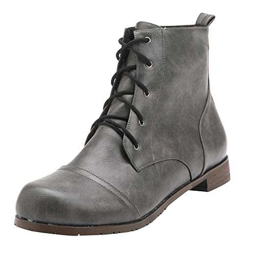 Botines Desnudos con Cordones para Mujer Botines Cortos Casuales de tacón Cuadrado de Pareja Botines de Verano Mujer 2019 Zapatos Barbie Botines Desnudos con Cordones para Mujer Botines Cortos Casuales de tacón Cuadrado de Pareja Botines de Verano Mujer 2019 Zapatos Barbie