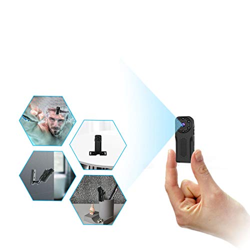 Camara Espia Oculta Sumergible, NIYPS 1080P HD Mini Camaras de Vigilancia Portátil Secreta Compacta con Sensor Movimiento y IR Visión Nocturna, Camara Seguridad Pequeña Exterior/Interior Camara Espia Oculta Sumergible, NIYPS 1080P HD Mini Camaras de Vigilancia Portátil Secreta Compacta con Sensor Movimiento y IR Visión Nocturna, Camara Seguridad Pequeña Exterior/Interior